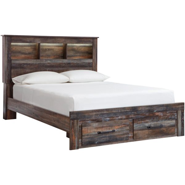 Drystan Bookcase Storage Bed